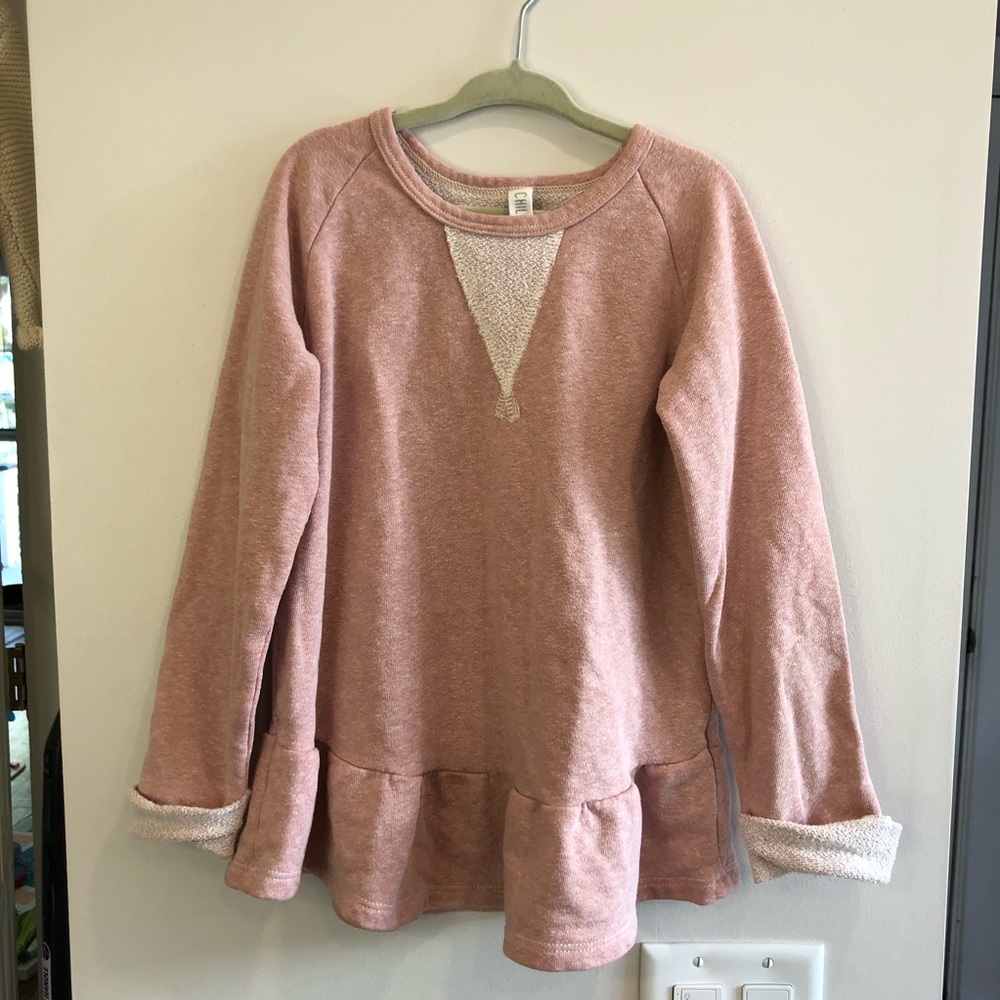 Childhoods peplum sweatshirt GUC